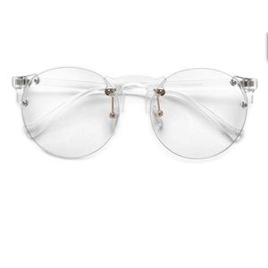 Fashion Eyeglasses ROUND FLAT LENS